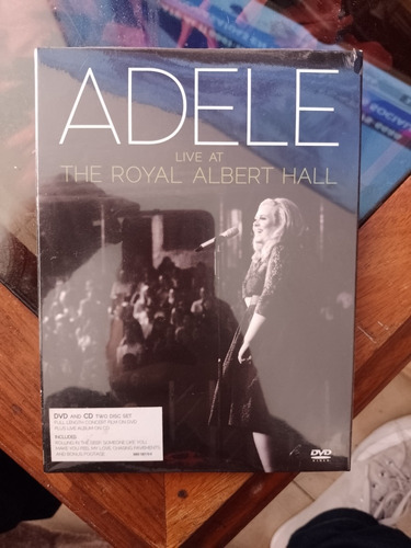 Adele Live At Royal Albert Hall Dvd Y Cd Sellado La Plata 