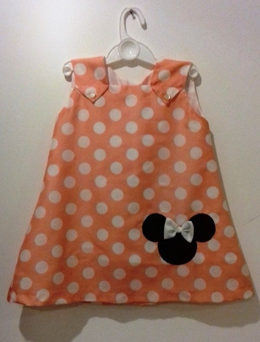Vestidos Para Niña Minnie Talla 2 Y Talla 3