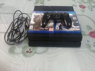 Play Station 4 Con Mando Y 3 Juegos