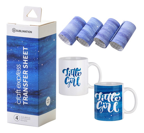 Transfer Sublimable Craft Express Pequeño Noche Luciernaga