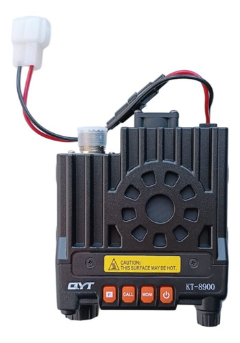 7 Rádio Base Comunicador 20km Qyt8900 Uhf Vhf 200 Canal 25w