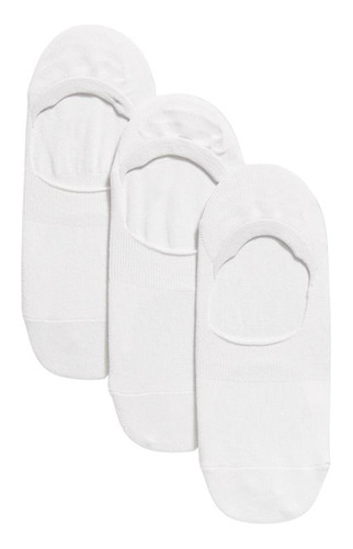 Calcetines Mujer Old Navy No-show 3 Pack Blanco