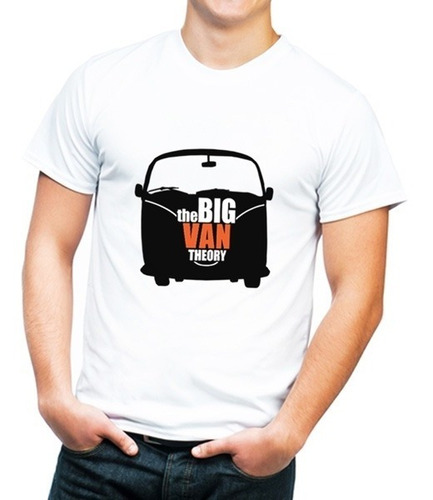 Playera Hombre Personalizada Con Diseño Big Van Theory