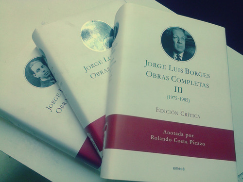 Obras Completas Jorge Luis Borges Critica Costa Picazo 3 Ts (Usado)