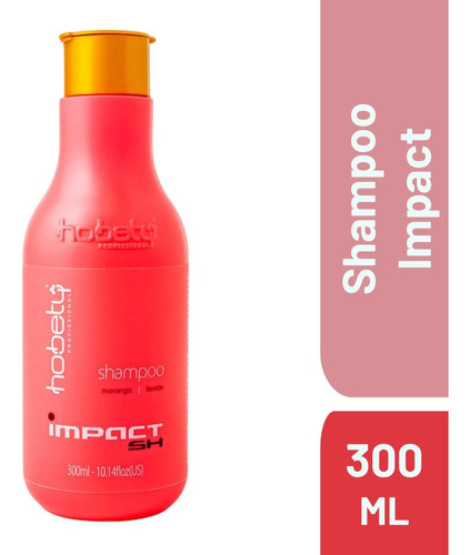 Hobety Impact Hidratação Shampoo Morango 300ml