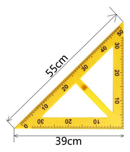 Regla De Geometría Matemática, Herramienta De 45