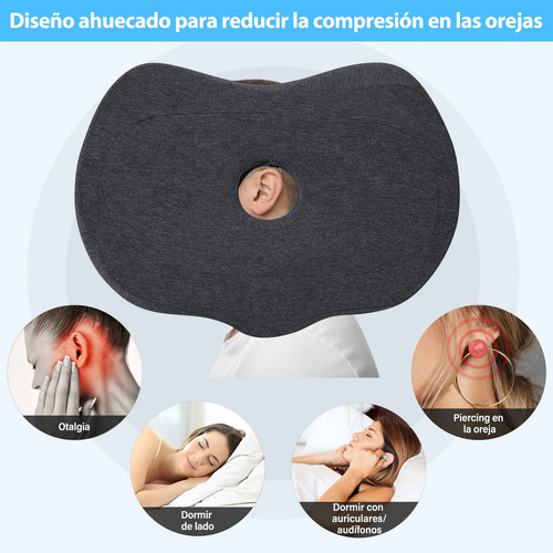 Travesseiro Ortopédico Ergonômico De Espuma De Memória