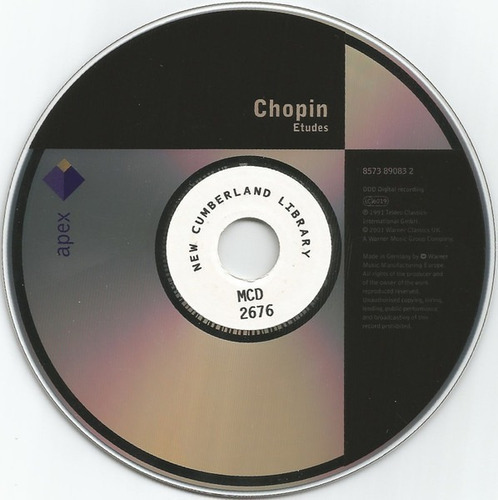 Chopin*, Boris Berezovsky  Etudes Cd 