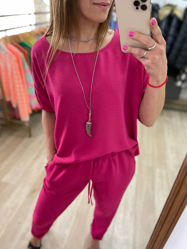 Conjunto Pantalon + Remera Colores The Big Shop