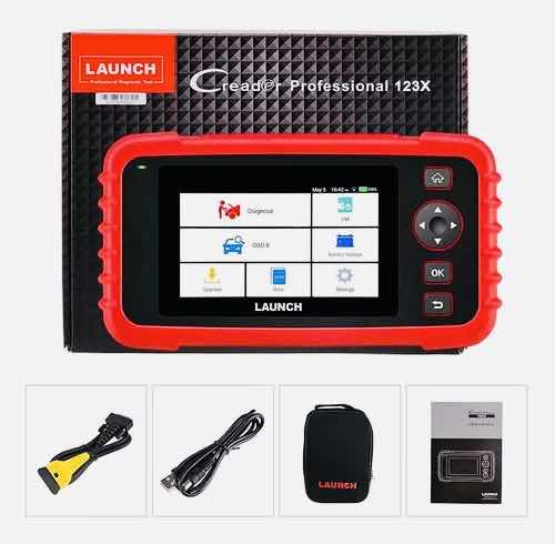 Scanner Launch Crp123x Multimarcas Automotriz X431 Obd2