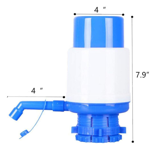 Bomba De Agua Manual Para Botellas, Dispensador Portátil De