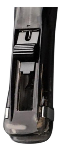 De Grapadora: 11,5 Cm X 2,3 Cm Clip: 1,6 Cm X 0,3 Cm Negro