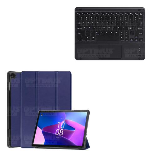 Teclado Case Protector Para Tablet Lenovo M10 Hd Tb328 10.1