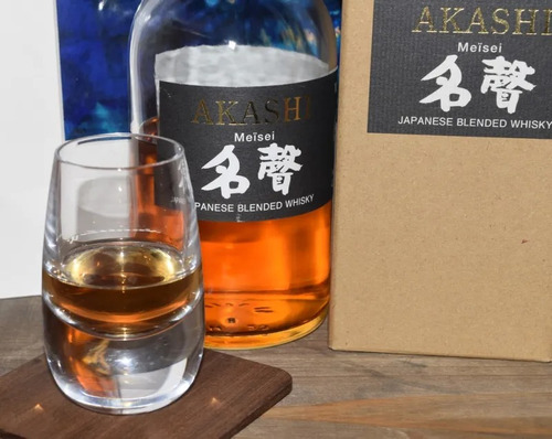 Whisky Akashi Meisei 500ml Japones Blended Importado P