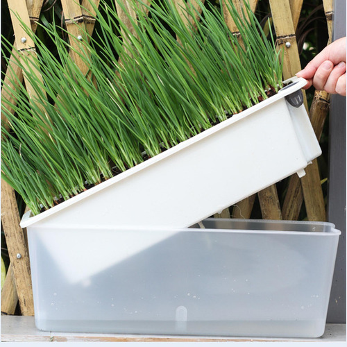 Maceta Rectangular Para Ventana, De Gran Capacidad,