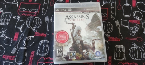 Assassin's Creed 3 Físico Ps3 En Excelentes Condiciones 