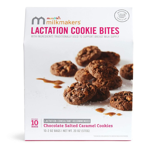 Milkmakers Lactation Cookie Bites Galletas Para Lactancia