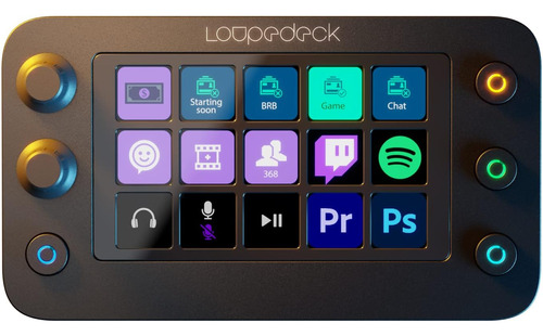 Loupedeck Live S - The Streaming Console For Desktop Produc