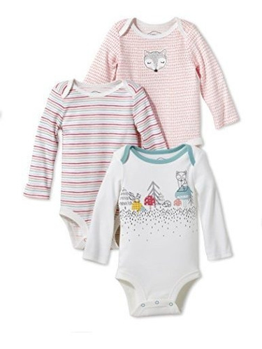 Bodysuits Orgánicos Bebé Lamaze