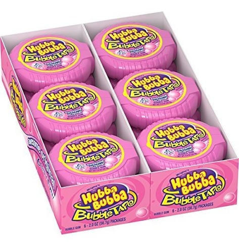 Hubba Bubba Bubble Gum Gum Original De La Burbuja, De 2 Onza