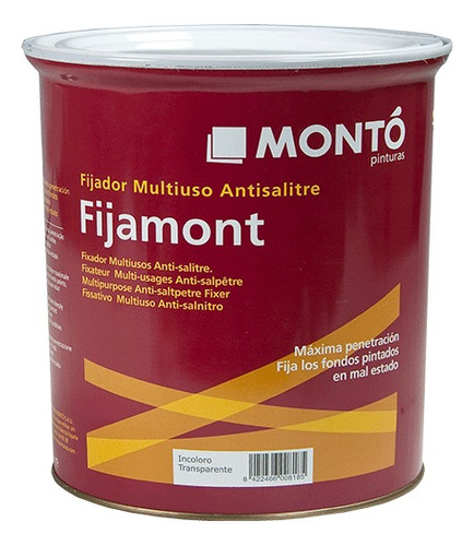 Promotor De Adherencia Antisalitre Fijamont Acqua - 4 Lt