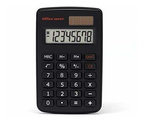 Mini Calculadora De Office Depot, Od02h | Envío gratis