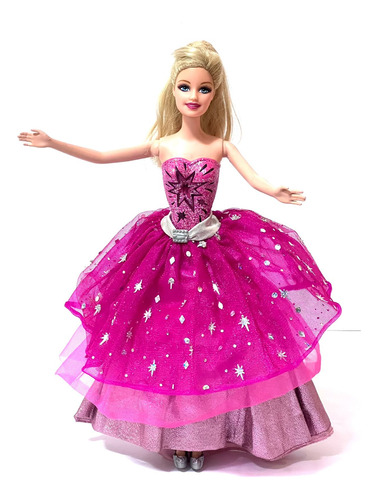 Barbie Moda Paris Fashion Fairytale Vestido Reversible Orig.