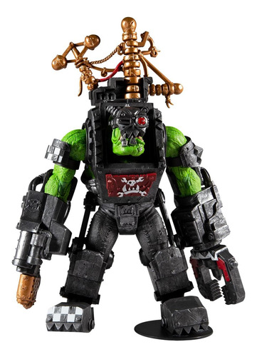 Warhammer 40,000 Ork Big Mek Mega Figura De Acción Con Acces