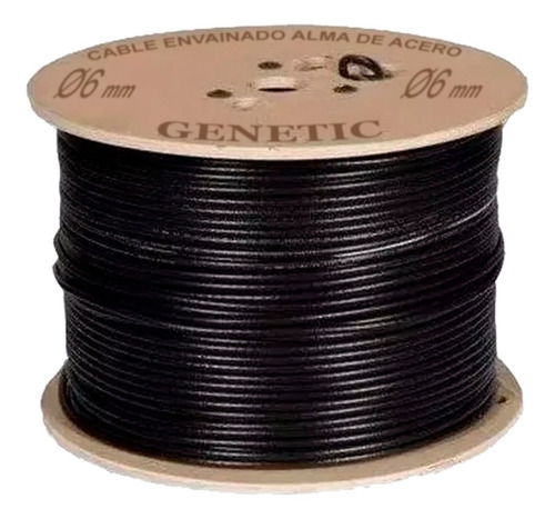 50 Metros Cable Acero 6mm Forrado Para Maquinas De Gimnasios