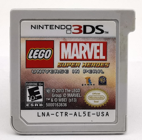 Lego Marvel Super Heroes Universe In Peril 3ds * R G Gallery