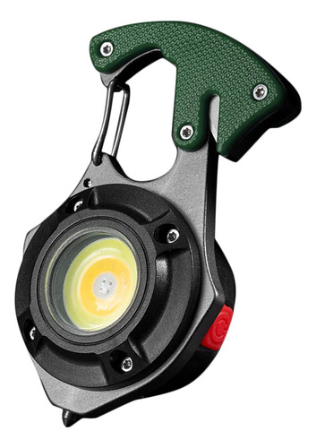 Imán Cob Llavero Linterna Recargable Para Camping De