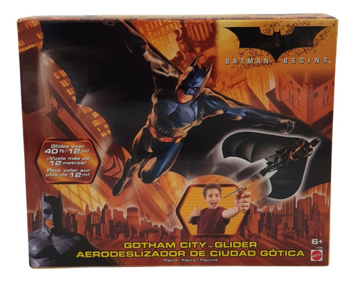 Figura Batman Aerodeslizador De Ciudad Gótica 2005 Nuevo