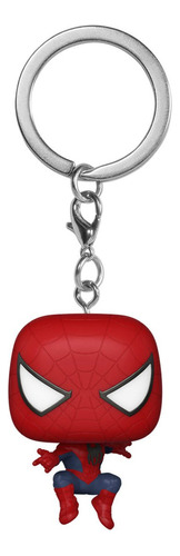 Llavero Pop Spiderman Friendly No Way Home Funko Keychain Sk Color Rojo