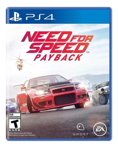 Need For Speed Payback Ps4 Fisico Wiisanfer (Reacondicionado)