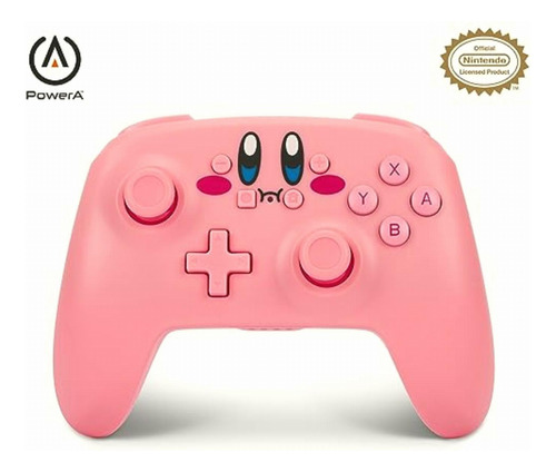 Powera Wireless Controller For Nintendo Switch Kirby