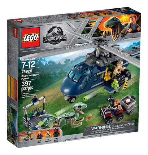 Todobloques Lego 75928 Jurasic World Persecución Helicóptero