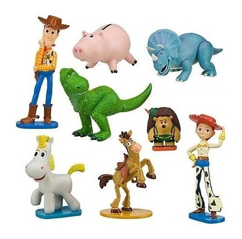 Set Figuras X 8 Heroes Toy Story 3 (10 Cm) A0617 Disney