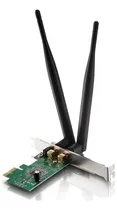Comprar Placa De Red Wifi Pci-e Express 1x 300mb C\u002F 2 Antenas 5 Dbi