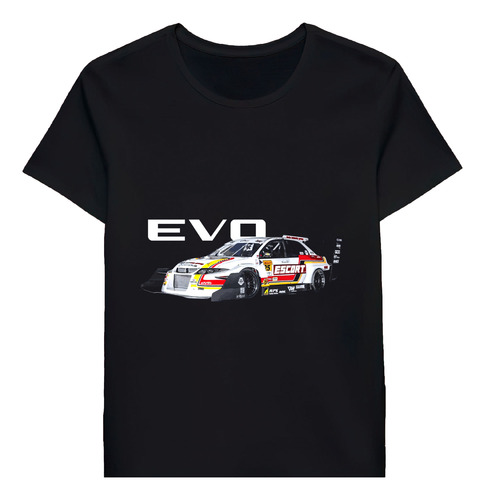 Remera Escort Fire Ando Evo 9 Ix Time Attack Mitsub139162594