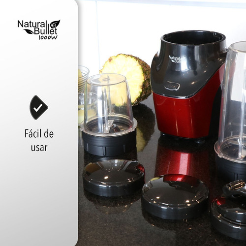 Imagen 5 de 7 de Procesador De Alimentos Natural Bullet 1000 Tipo Nutribullet
