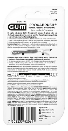 Gum® Proxabrush Ultra Fino C/6