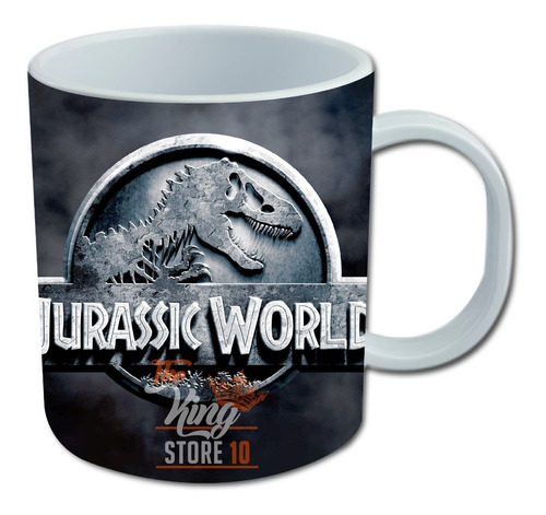 Taza, Tazon Mug, Jurassic Park, Pelicula, 330cc / Kingstore