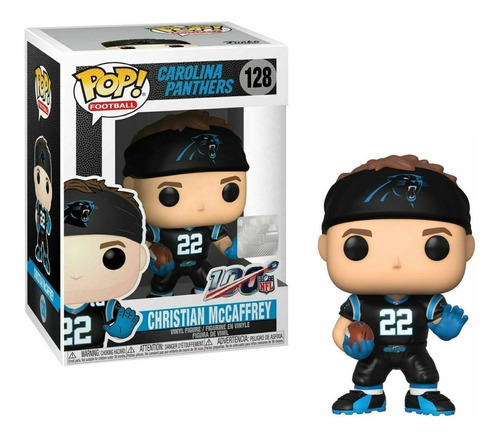 Funko Pop Nfl: Christian Mccaffrey (panteras)