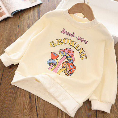 Sudadera Casual Linda Con Dibujos Animados Para Niñas