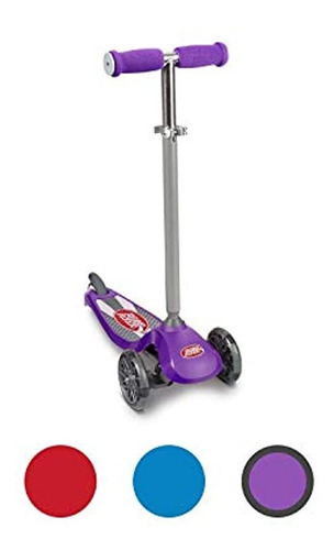 Radio Flyer Lean 'n Glide Scooter Con Ruedas Iluminadas