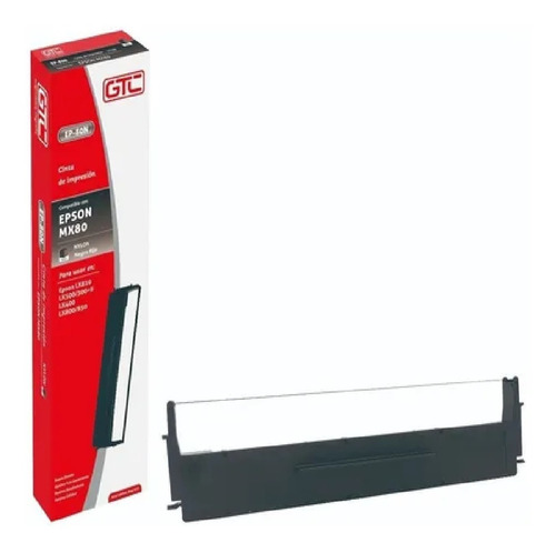 Imagen 2 de 4 de Cinta De Impresora Epson 8750 Gtc Mx80 Lx800/850/870/erc04