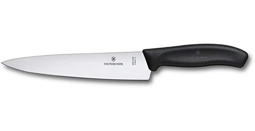 Victorinox 6.8003.19-x3 Cuchillos De Chef, 8 In, Negroun C