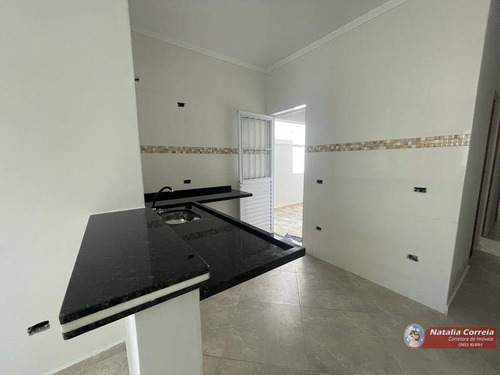Imagem 6 de 17 de Casa Nova Com Piscina Em Itanhaém - Ita3702