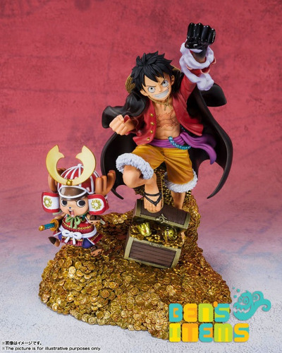 Figuarts Zero Luffy & Chopper Wt100 Daikaizoku Hyakkei