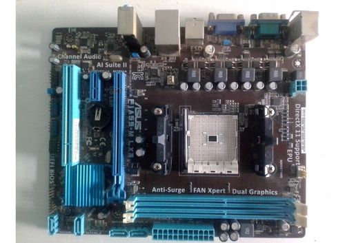 Placa F1a55-m Lx3 +procesador A8 3.0ghz 4 Nucleos -- Fm1/fm2